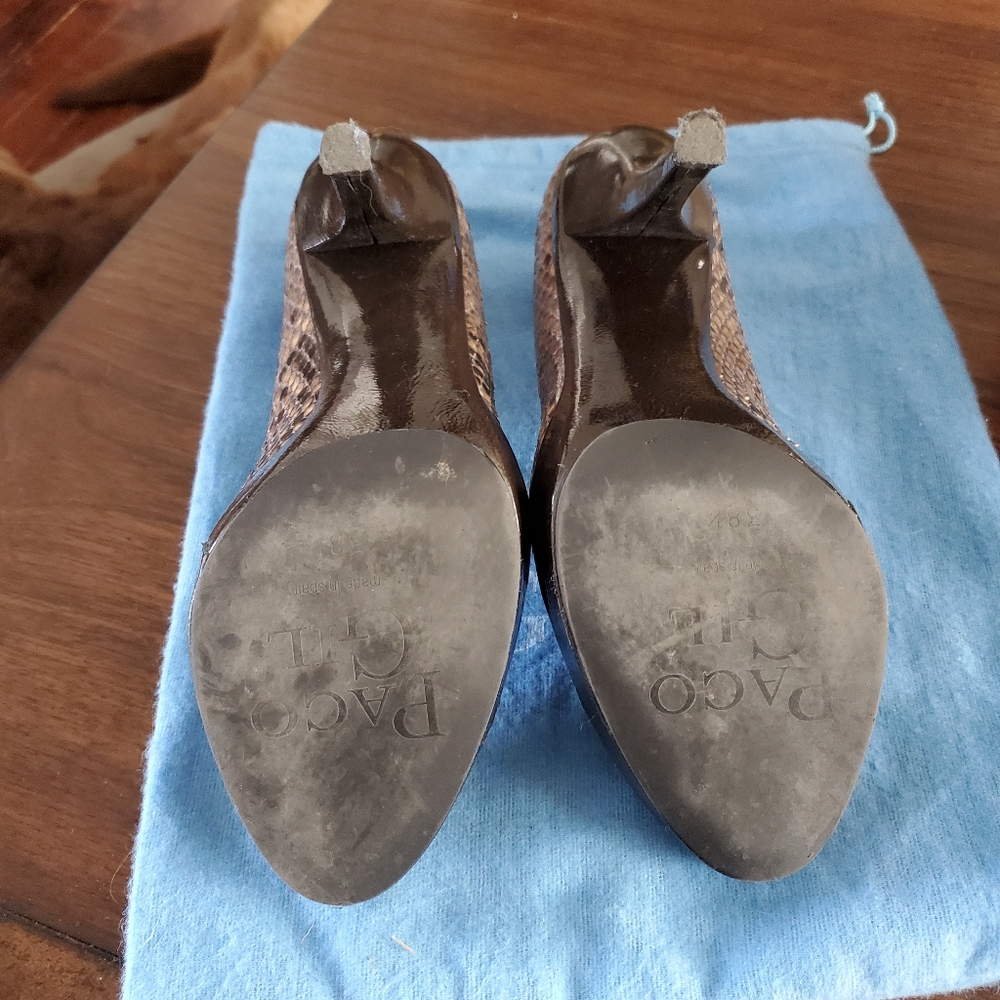 Paco Gil Python Heels - Picture 3 of 4